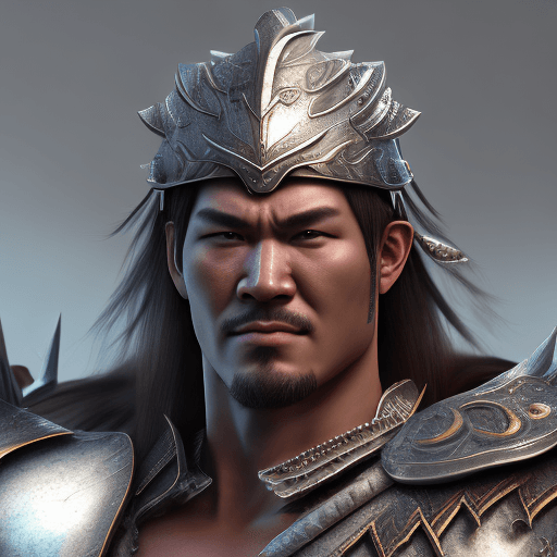 AI generated: a deep relief photorealistic illustration of a spectacularly epic Elvin warrior, hyper realism, high...