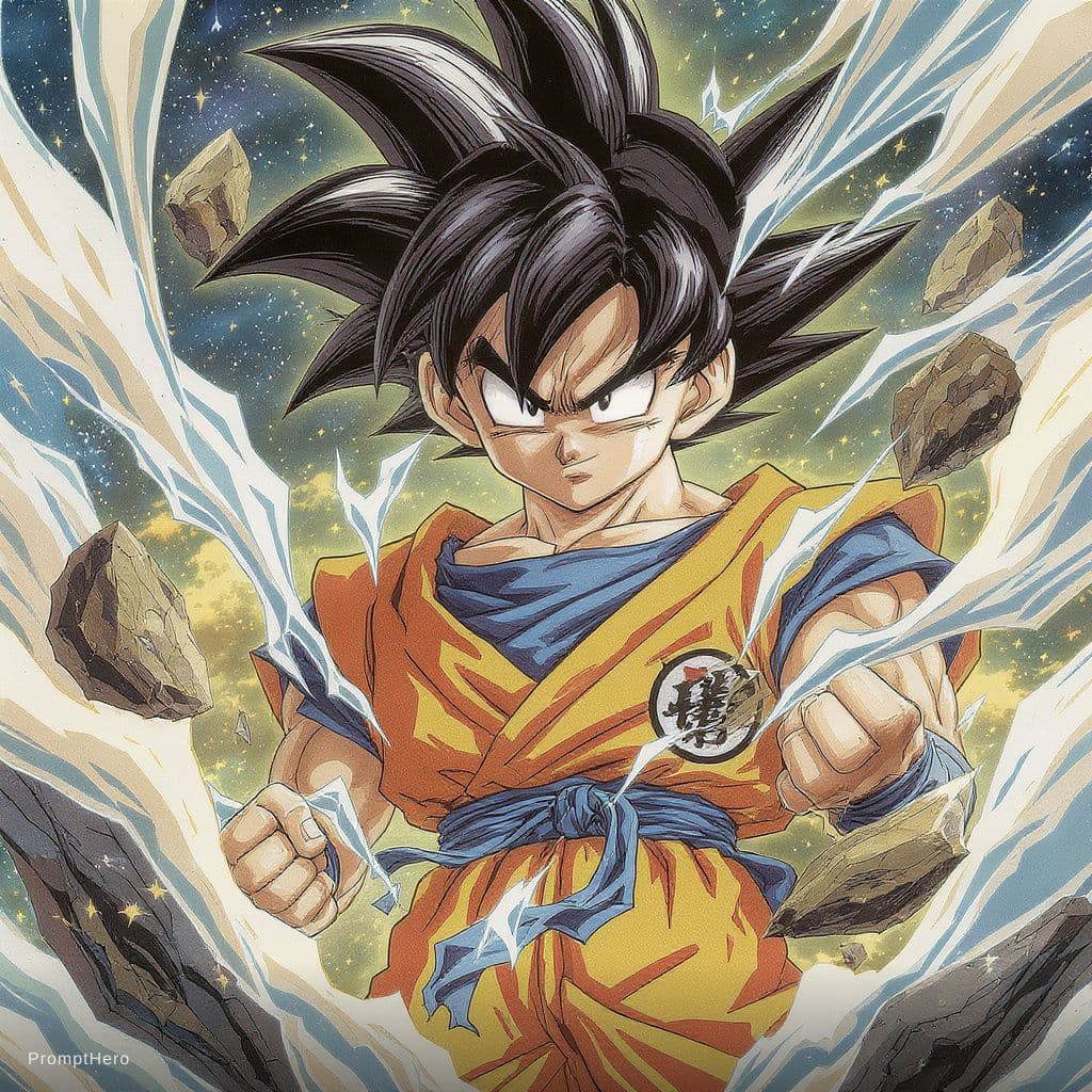 AI generated: @Son_goku wallpaper 