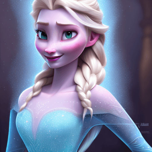 AI generated: Elsa, NSFW, d & d, fantasy, intricate, elegant, highly detailed, digital painting, art station, conc...