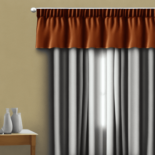 AI generated: the curtain is slightly ajar, and behind it is crime 