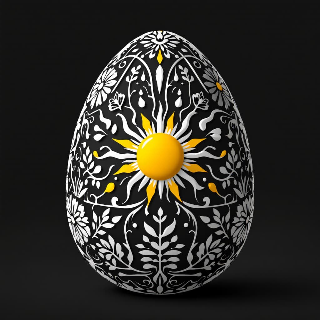 AI generated: egg design, in remembrance of the 30th anniversary of the Oklahoma City bombing 
