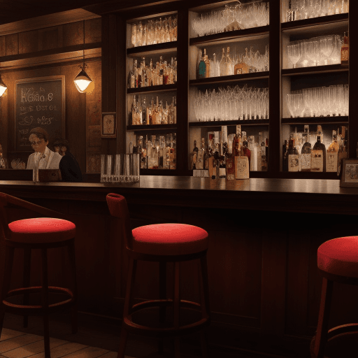 AI generated: a bar
