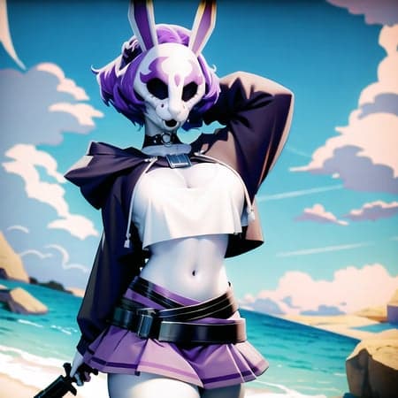 Neon Violet - Neon White - Image 1