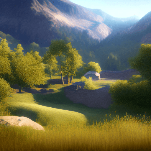 AI generated: peaceful landscape, cinematic, 8k, detailed, realistic , octane render, --ar 828:1792  --q 2 --upbet...