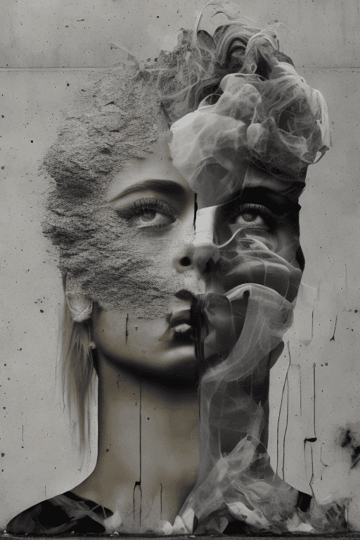 AI generated: Photographie by Michel Comte, ((Paige VanZant)) in the style of cosmic intellectual insult, yakshaga...