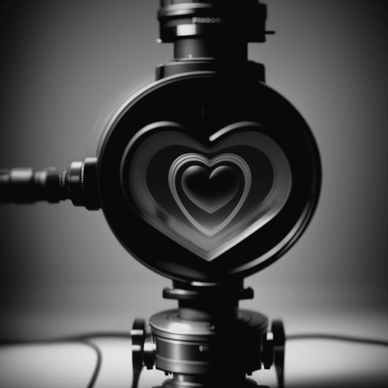 AI generated: pumping heart, photographic cinematic