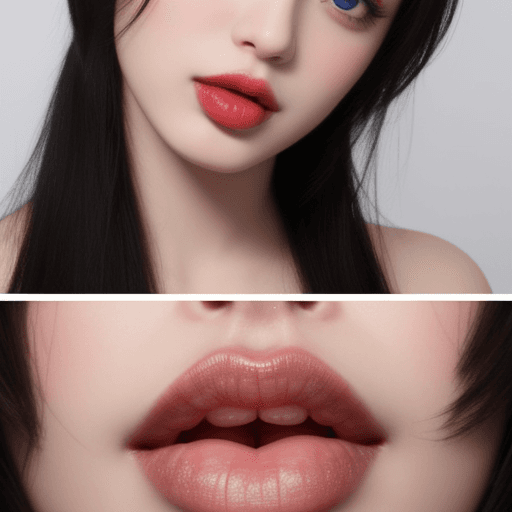 AI generated: passion lip