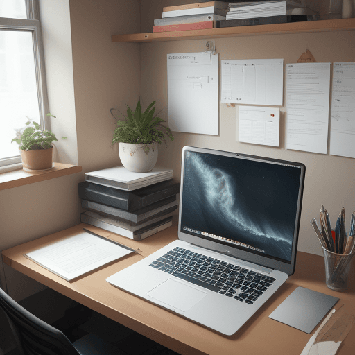 AI generated: Thesis workstation