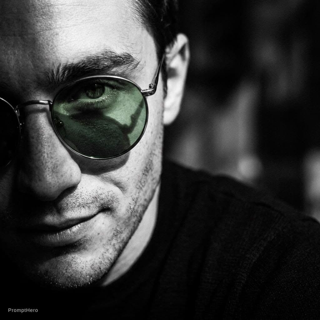 AI generated: {
  "image_request": {
    "prompt": "A photorealistic, ultra-close angled portrait of the provide...