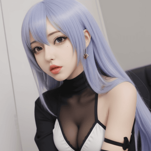 AI generated: Futa anime shemale