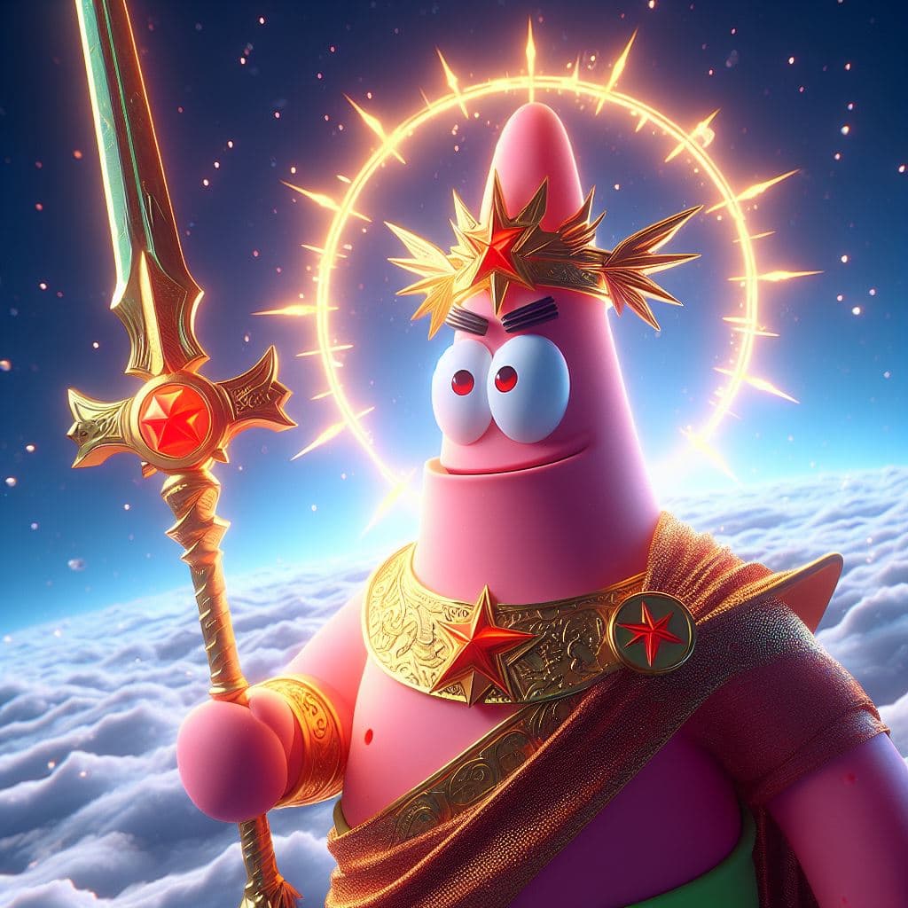 Patrick Star GOD