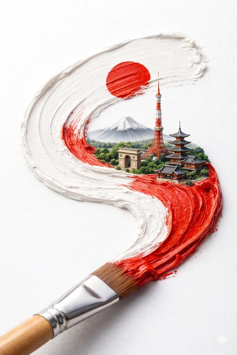 AI generated: A hyper-realistic macro shot of a paintbrush creating a thick textured paint stroke on a clean white...