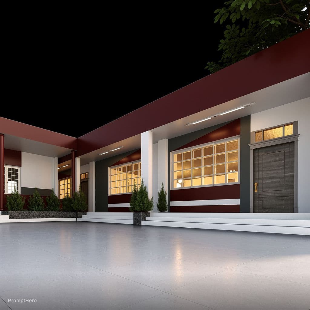 AI generated: Photographie architecturale ultra-réaliste 
. Lumière du jour douce et naturelle entrant  par fenêtr...