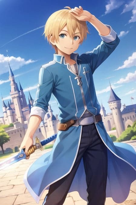 尤吉欧 Eugeo ユージオ - LoCon LoRA - Image 2
