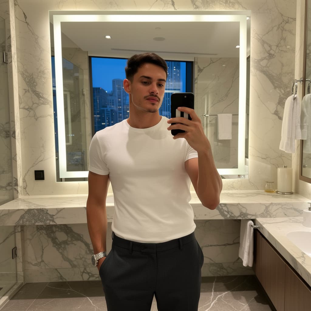 AI generated: millionaire lifestyle photo