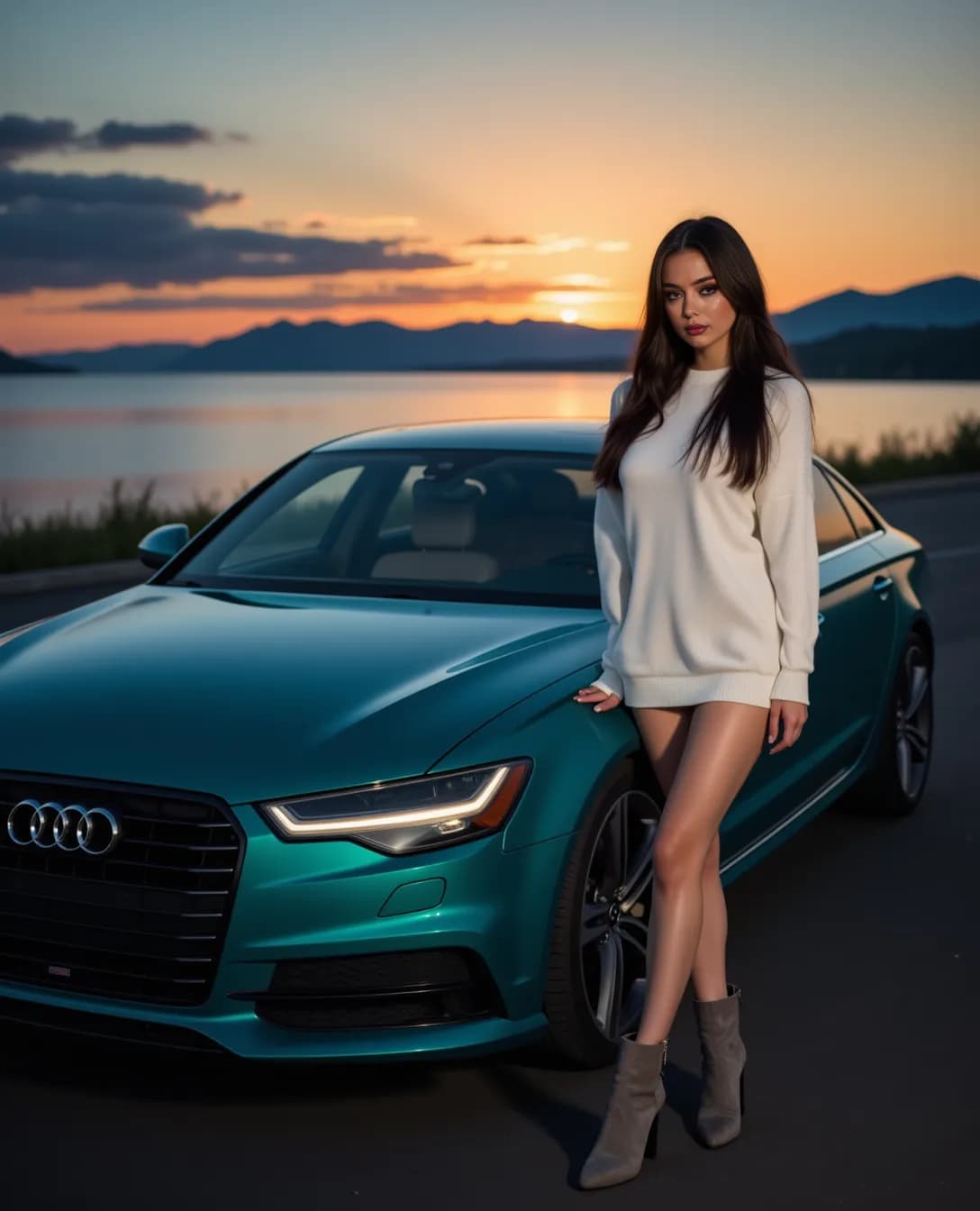 AI generated: Ultra-realistic portrait, HD, 8K, high definition, rich in professional photographic detail and hype...