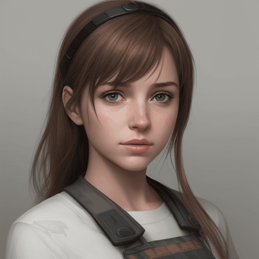 AI generated: realistic, girl, 