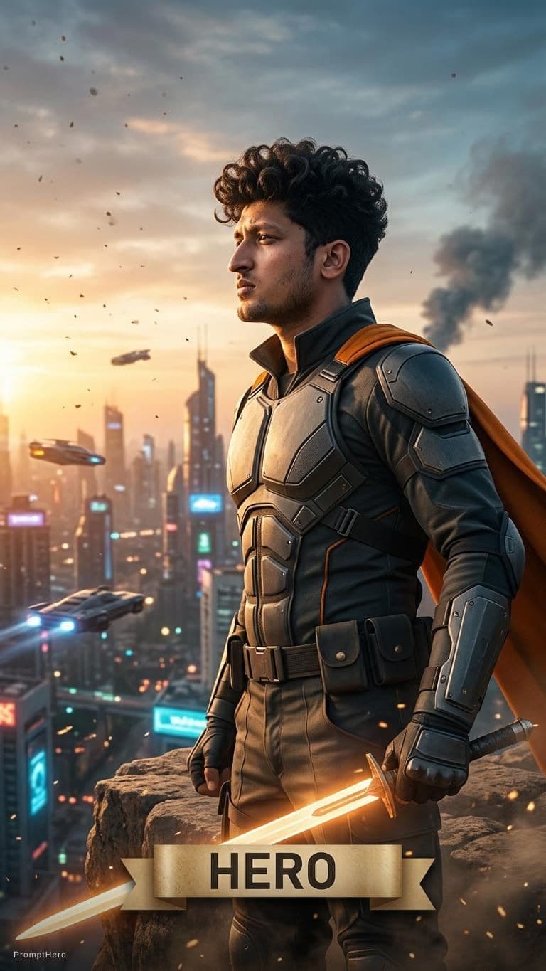 AI generated: Hero