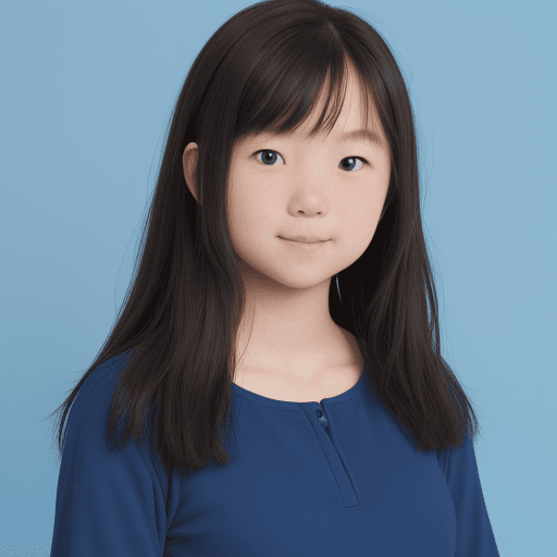 AI generated: profesional blue background for a curriculum photo