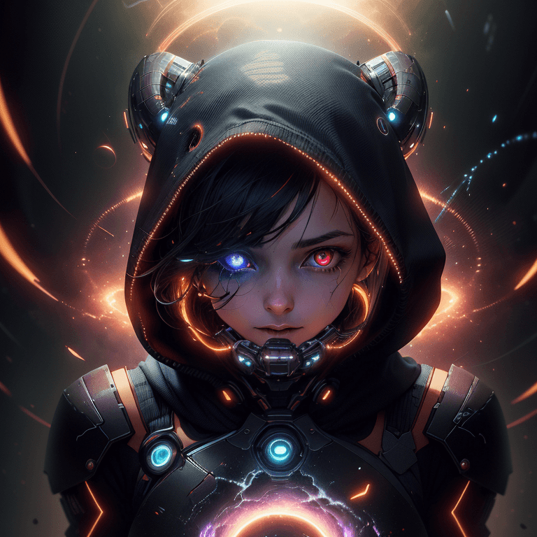 AI generated: <lora:InfraBlackholeTech-20:0.8>,inblackholetech ,scifi, blackhole, hood, excessive energy, warp