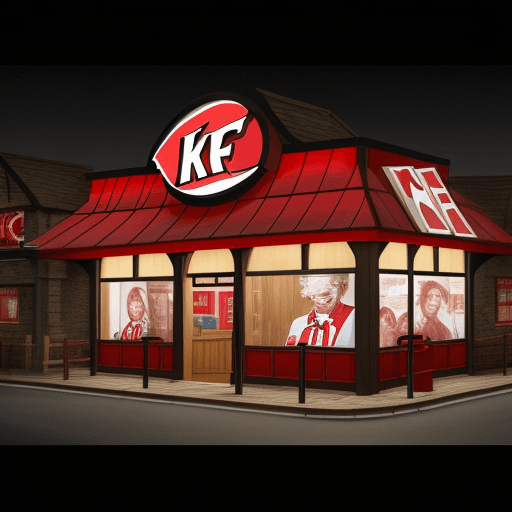 AI generated: a KFC if it was bulit in the dark ages
