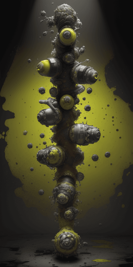 AI generated: Raw 16K Power in Breathtaking 4D Detail A biohazard is a biological substance that threatens human o...