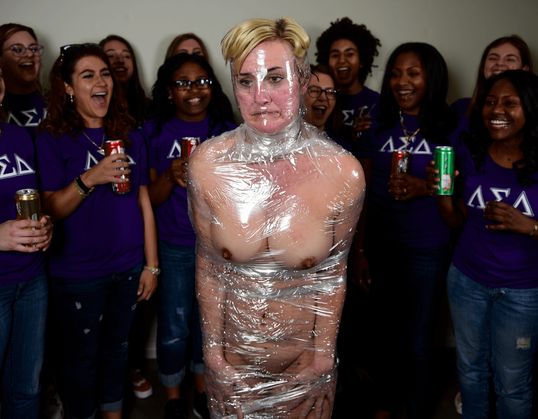 Bound in Plastic Film - Mummified