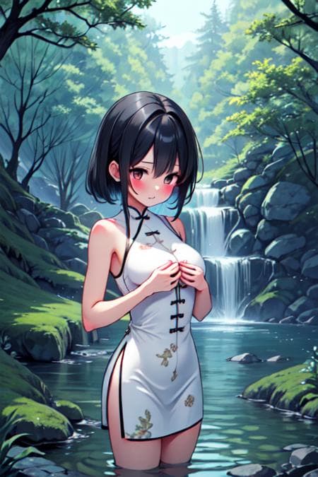 unbuttoning clothes by hands - Image 2