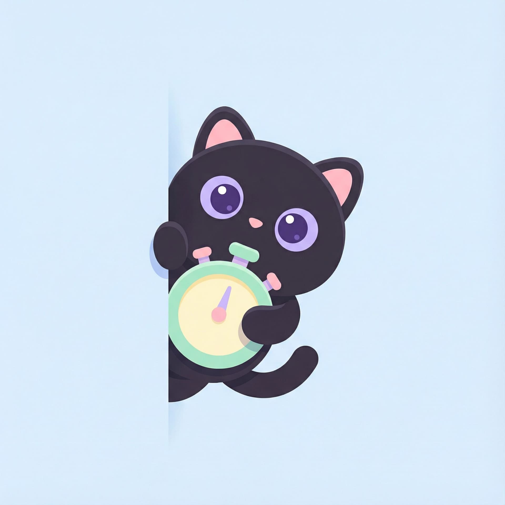 AI generated: Cute minimal vector illustration, onboarding illustration for habit tracker mobile app, soft pastel ...
