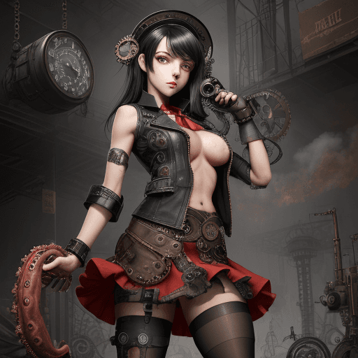 AI generated: masterpiece,absurdres, highres, best quality, <lora:Steampunkcog:0.7>,meccog, cog,(mechanic:1.2), an...