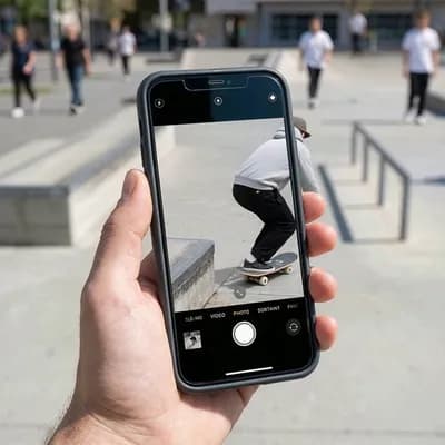 AI generated video: Animate jumping through the screen