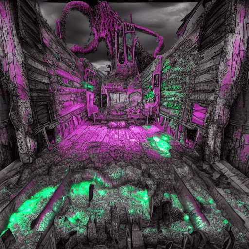AI generated: Corrupted dreams, extremely detailed