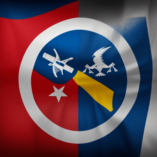 AI generated: image d'un avion avec le drapeau du congo