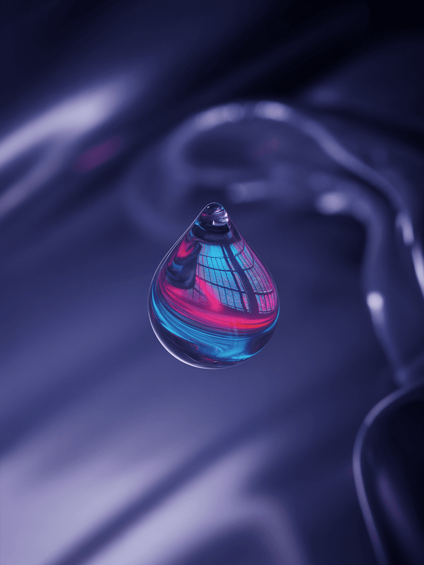 AI generated: fluchtpunkt perspective, lights, neon, pattern, liquid, background, fluid, flow, abstract, 
total, ...