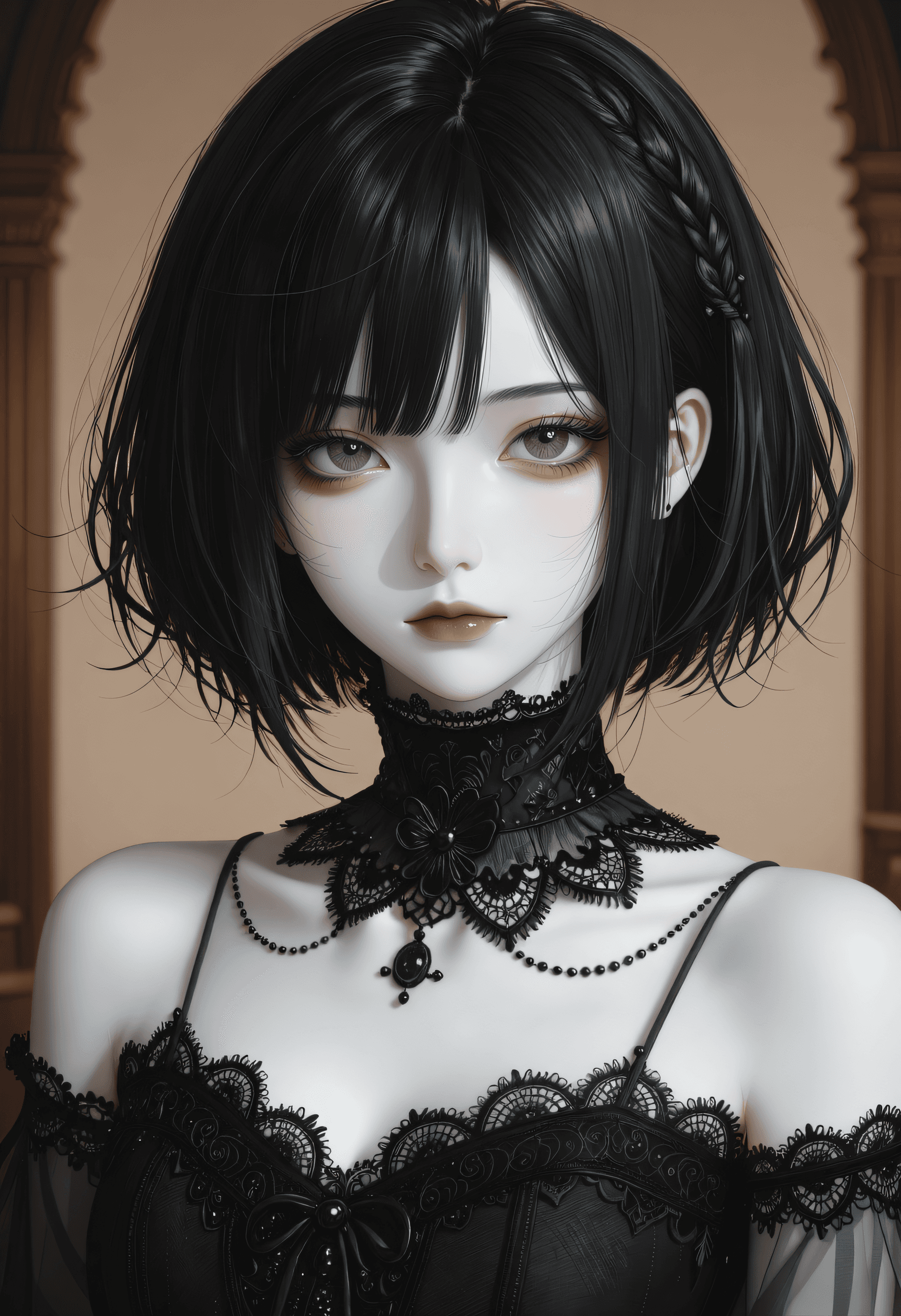 Porcelain Gothic Skin - Image 1