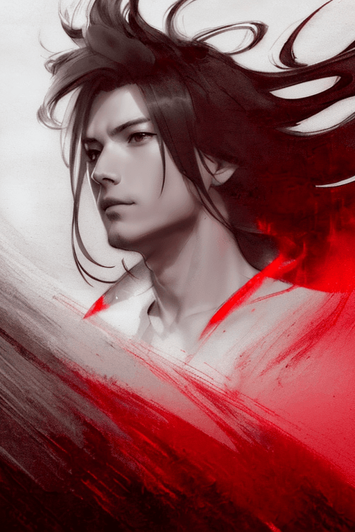 AI generated: pencil draw portrait, by Dustin Nguyen, Akihiko Yoshida, Greg Tocchini, Greg Rutkowski, Cliff Chiang...