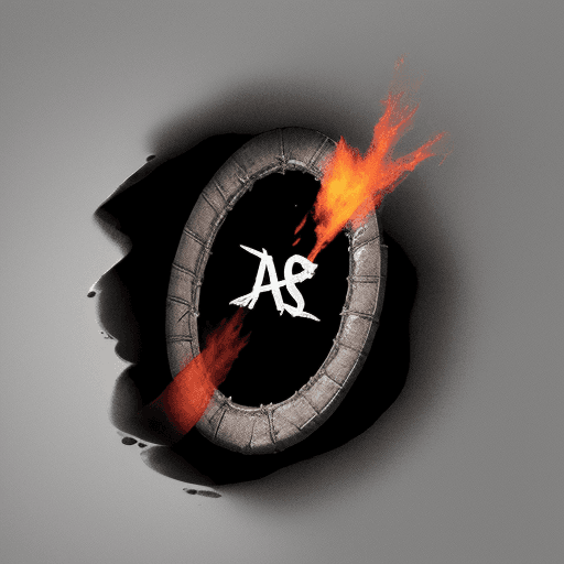 AI generated: an see of ashes, ashes, aches