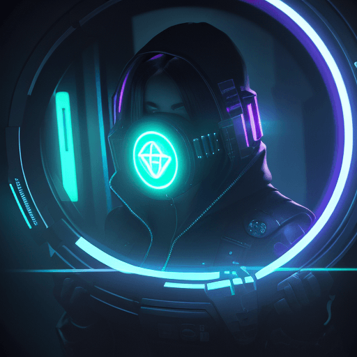 AI generated: Increased security of the account system, digital lock with a glowing shield symbol on a black backg...