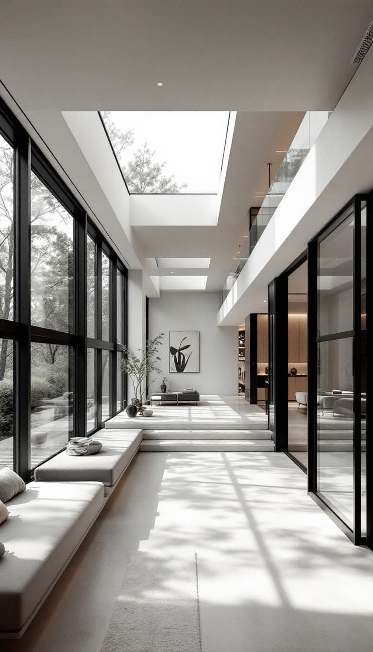 AI generated: DREAM-HOUSE: A breath-taking, modern dream house that embodies the spirit of freedom and experimenta...