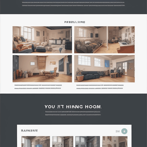 AI generated: create landing page mock up for an app dedicated to the rent by the hour or day of persons with diff...