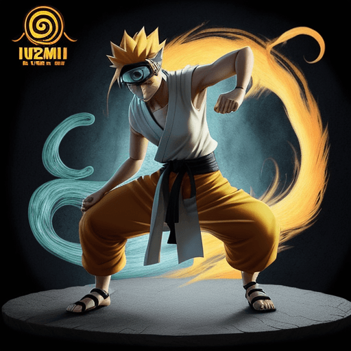 AI generated: uzumaki naruto modo kurama alta qualidade, ultra específico, poses dinâmicas, anexos dinâmicos, mist...