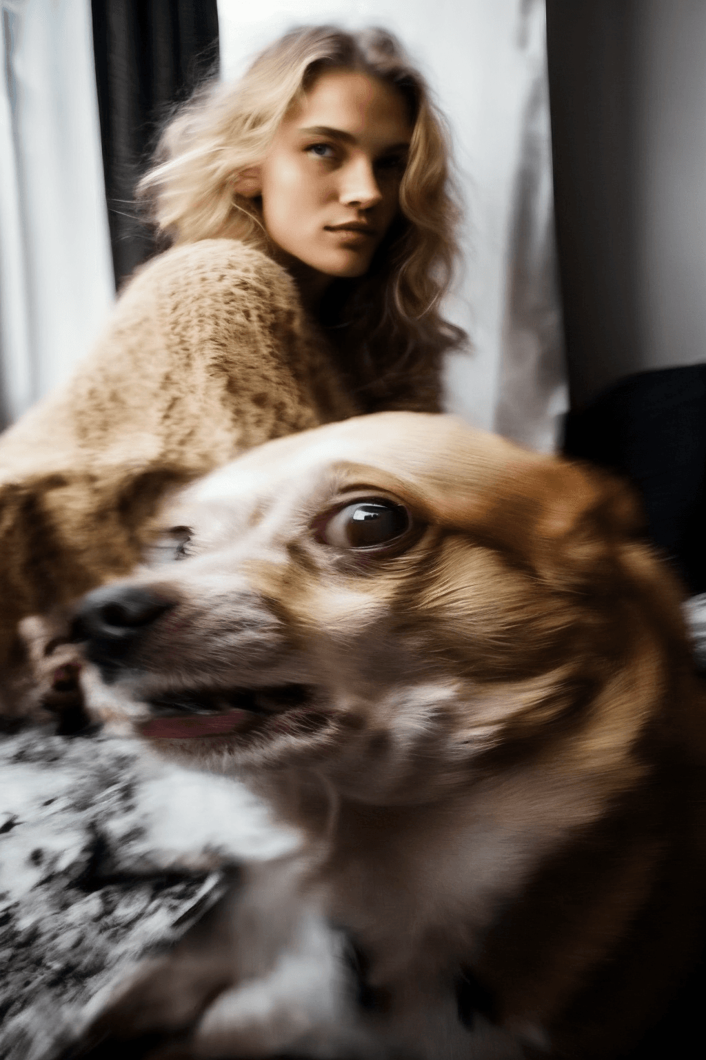 AI generated: sasha luss with weirog, <lora:weirogs_del:1.0>