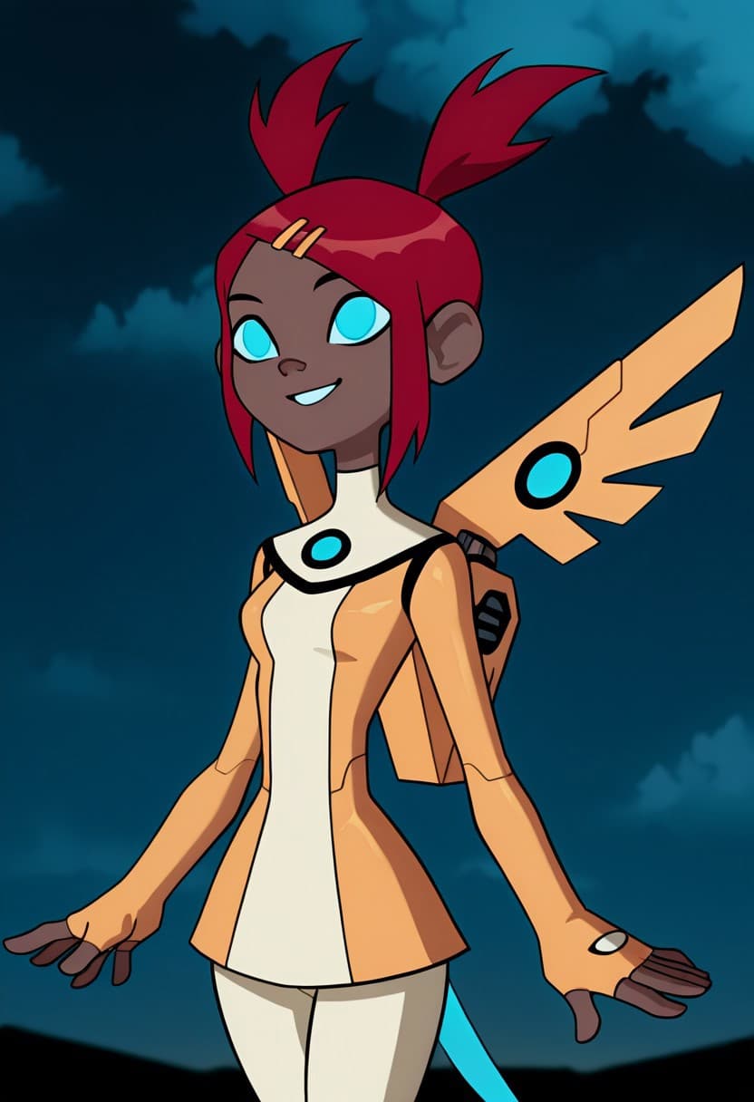 Grown up Sari Sumdac -- Transformers Animated