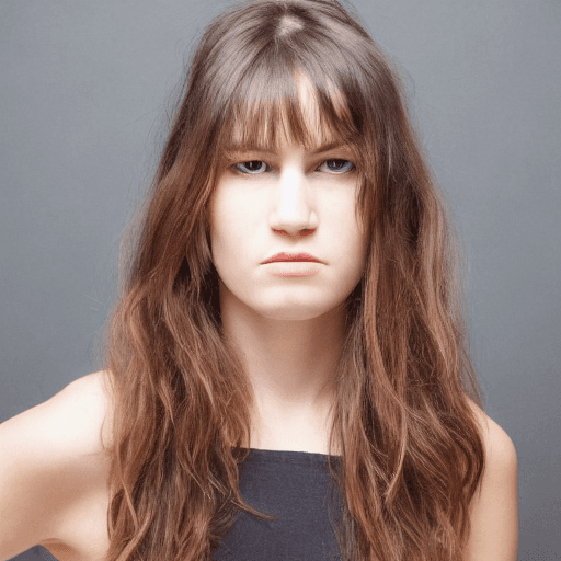 AI generated: An (18:1.3) year old  innocent looking (woman:1.1) with (dark:1.2) wavy hair is totally (naked:1.1) ...