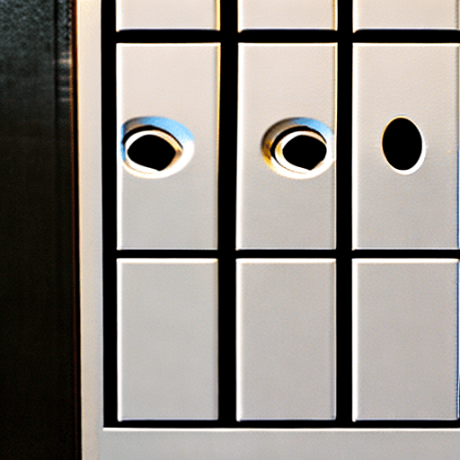 AI generated: elevator floor buttons