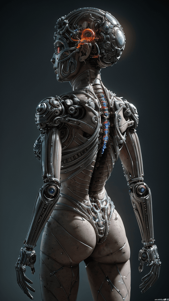 AI generated: "1mechanical girl,ultra realistic details, portrait, global illumination, shadows, octane render, 8k...