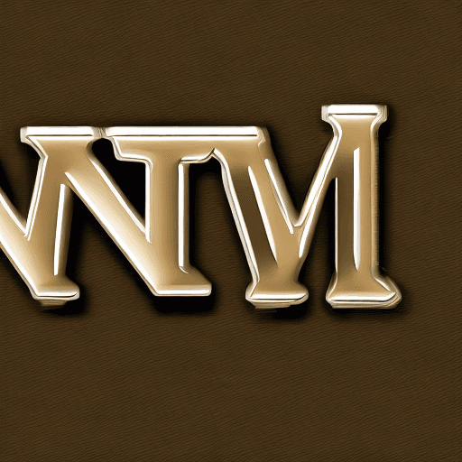 AI generated: High resolution high tech design, logo with name "NV", HDR, 4k, high resolution