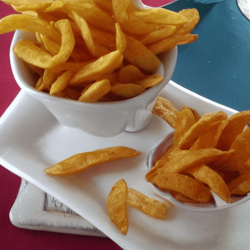 AI generated: Salgados fritos quentes
