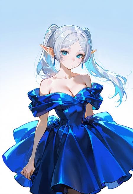 Short Satin Dress - Image 2
