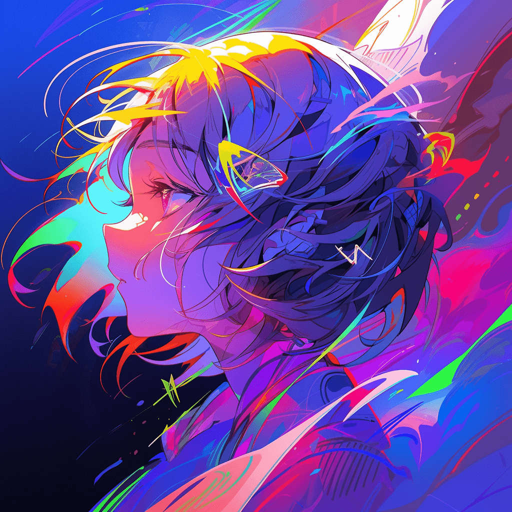 AI generated: A passionate poet, writing verses filled with emotions, in the style of Gustatory-Auditory Synesthes...